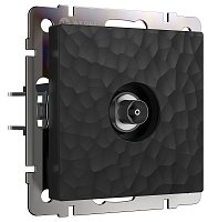 Розетка TV Оконечная без рамки Werkel Hammer 1-м. черный